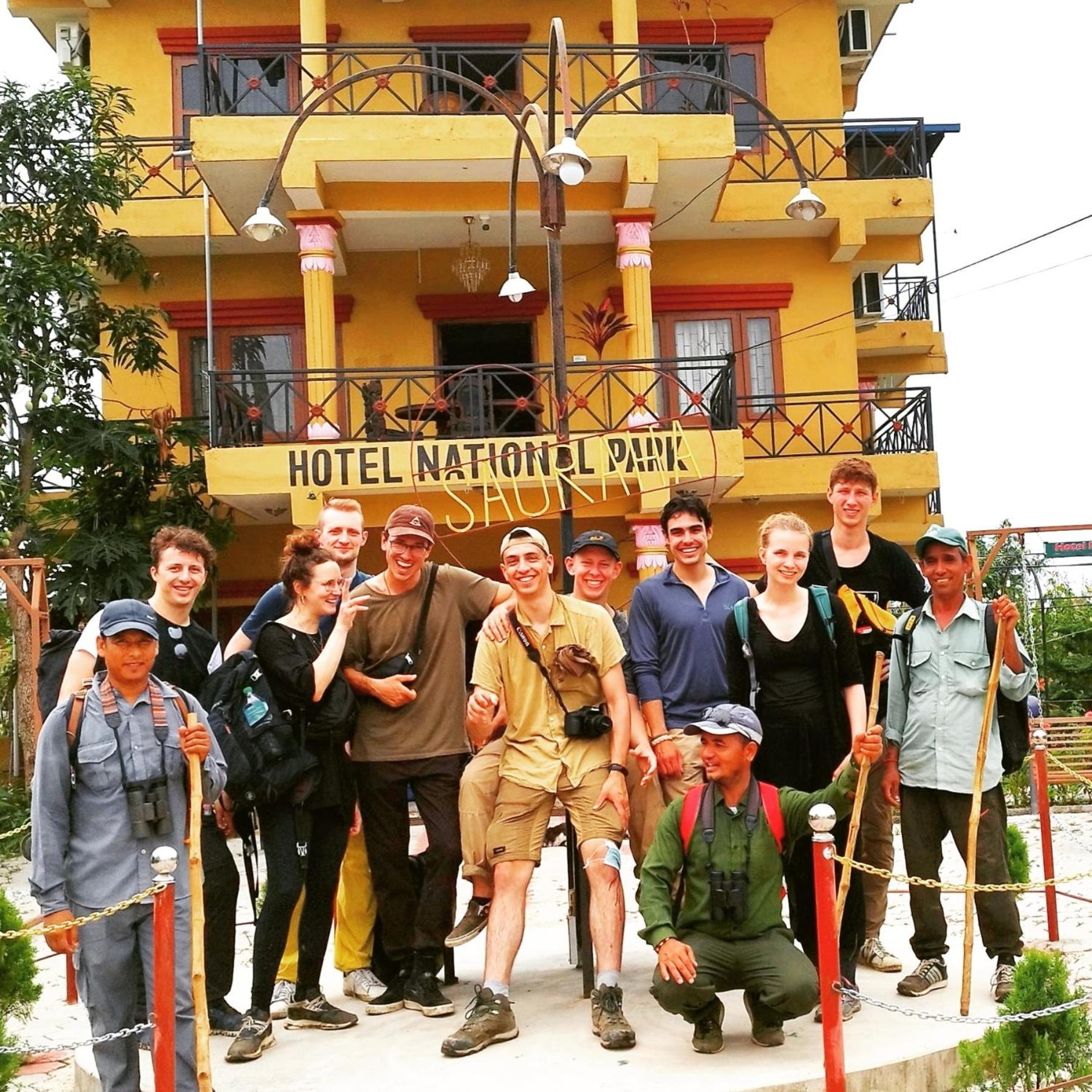 Hotel National Park- A Peaceful Family Home Where You Can Stay Peace And Enjoy And Organize The Wildlife Safari Chitwan Exterior foto