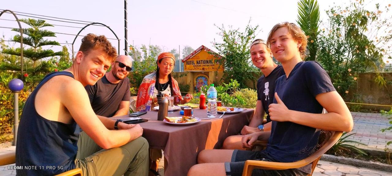 Hotel National Park- A Peaceful Family Home Where You Can Stay Peace And Enjoy And Organize The Wildlife Safari Chitwan Exterior foto