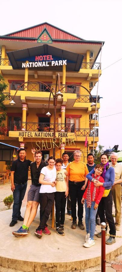 Hotel National Park- A Peaceful Family Home Where You Can Stay Peace And Enjoy And Organize The Wildlife Safari Chitwan Exterior foto